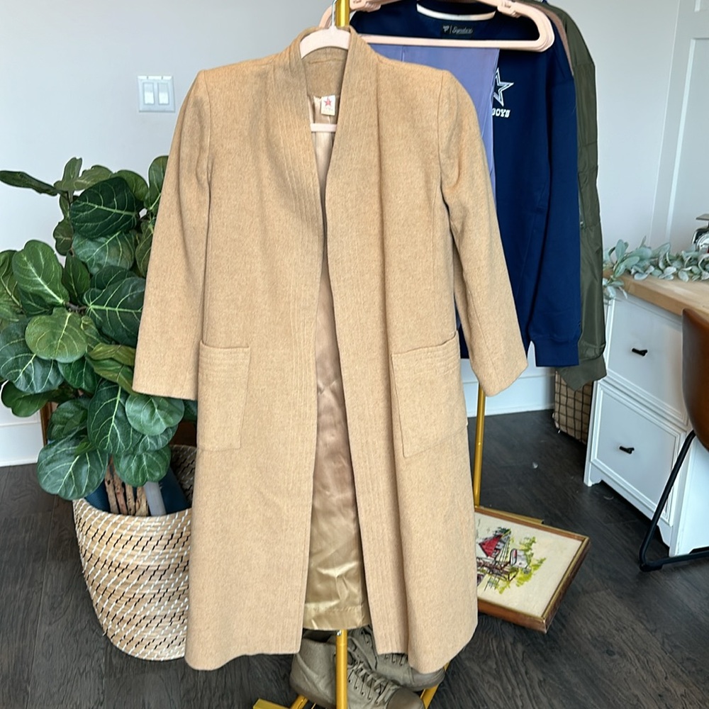 Vintage 100% Camel Hair Jacket